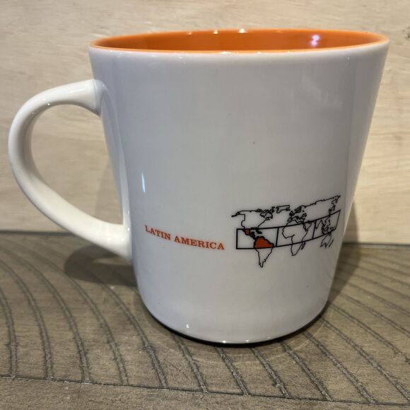 2005 Starbucks Coffee Guatemala Antigua Latin America Ceramic Mug 16oz - Picture 2 of 5